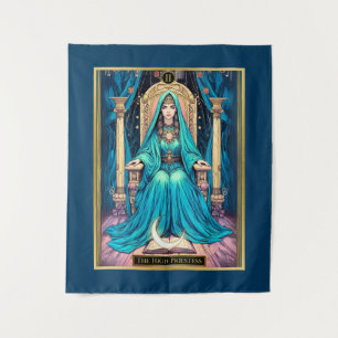 Art Nouveau Tarot, the High Priestess Tapestry