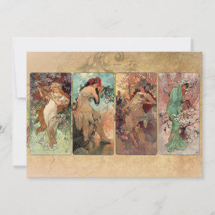 Art Nouveau The Four Seasons