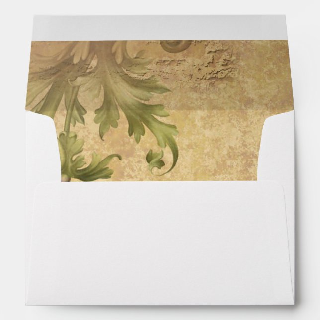 Art Nouveau The Four Seasons Envelopes (Back (Bottom))