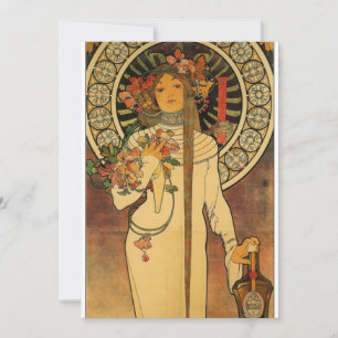 Art Nouveau The Trappistine Invitations