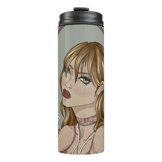 Art Nouveau Thermal Tumbler (Front)