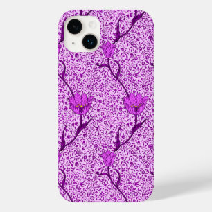 Art Nouveau Tulip Damask, Violet and Orchid Case-Mate iPhone 14 Plus Case