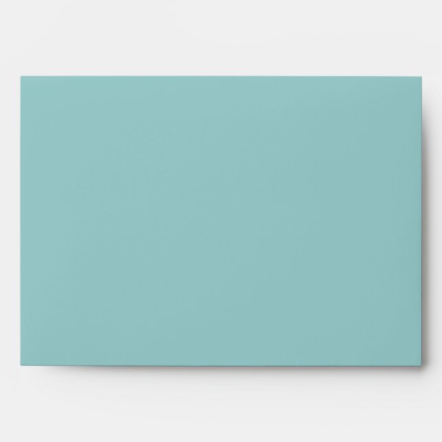 Art Nouveau Urn Wedding Invitation Envelope (Front)