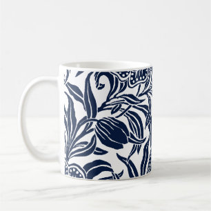 Art Nouveau Vintage Botanical Floral Pattern Coffee Mug