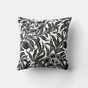 Art Nouveau Vintage Botanical Floral Pattern Cushion