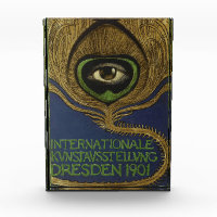 Art nouveau vintage poster art exhibition Klingner