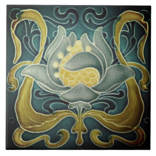 Art Nouveau Wall Tile San Telmo Filter