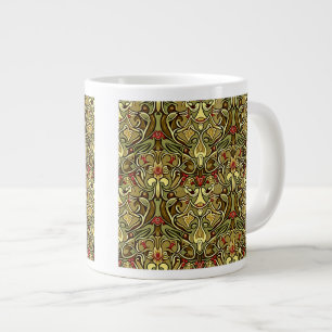 Art Nouveau Wallpaper Jumbo Mug 