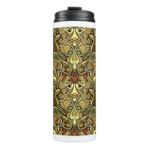 Art Nouveau Wallpaper Thermal Tumbler