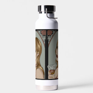 Art Nouveau Water Bottle