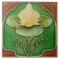 Art Nouveau Water Lily Antique Reproduction