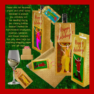 Art Nouveau William Morris Gift Tag