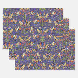 Art Nouveau William Morris Inspired Giftwrap Wrapping Paper Sheet
