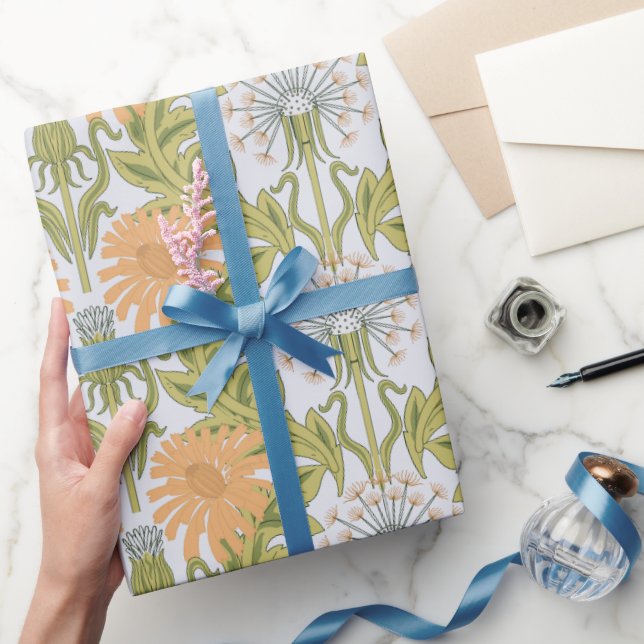 Art Nouveau William-Morris Pattern Wrapping Paper (Gifting)
