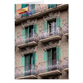 Art Nouveau Windows - Barcelona, Spain