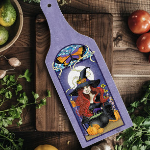 Art Nouveau Witch Cutting Board