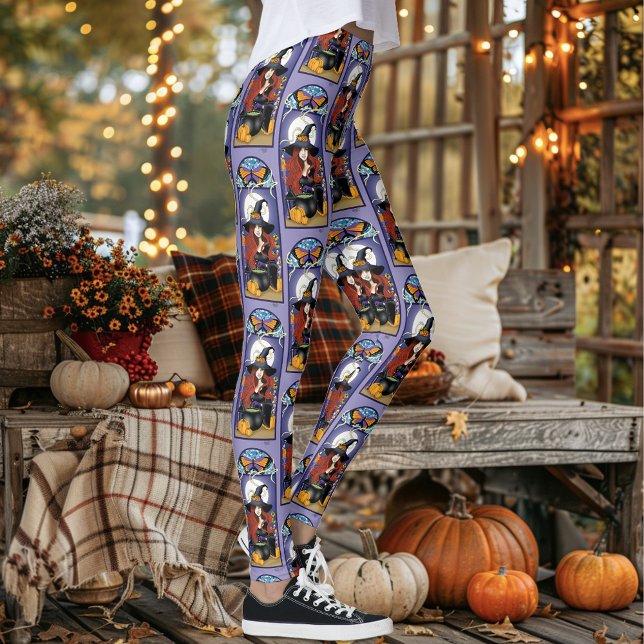 Art Nouveau Witch Leggings (Creator Uploaded)