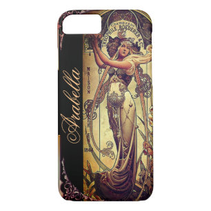 Art nouveau woman elegant advertisement hingre iPhone 8/7 case