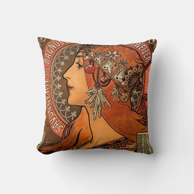 Art Nouveau ~ Zodiac Cushions (Front)