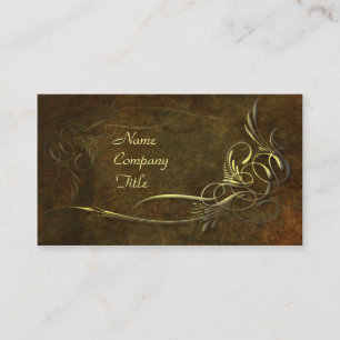 Art Noveau Elegance Business Card