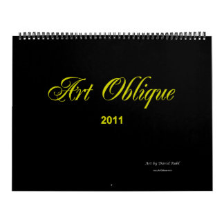Art Oblique 2011 Calendar