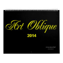 Art Oblique 2014 Calendar