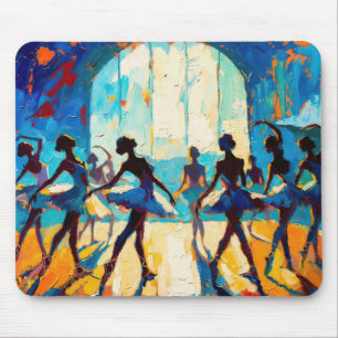 Art of Ballet (#1) oil painting Mouse Mat