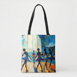 Art of Ballet (#1) oil painting Tote Bag