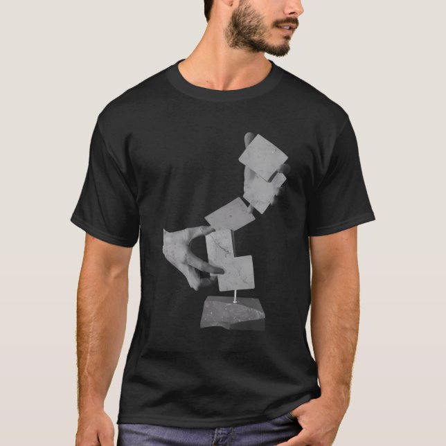 Art Of Cardistry Sculpture Playing Cards Flourish  T-Shirt (Front)