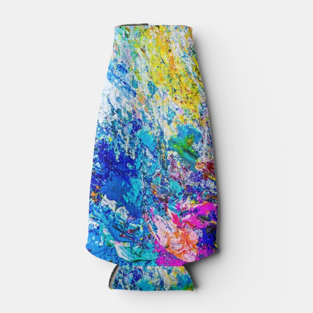 Art of colour palette bottle cooler (Front)