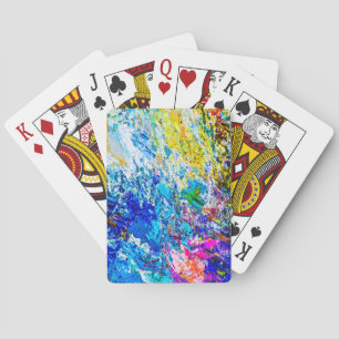 Art of colour palette playing cards