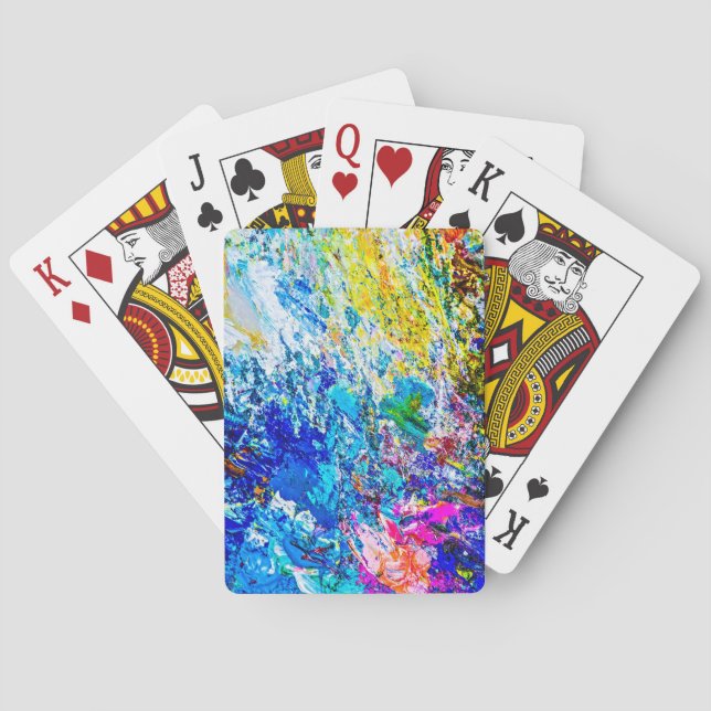 Art of colour palette playing cards (Back)