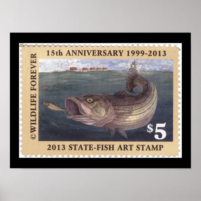 Art of Conservation Stamp 2013 Poster (Front)