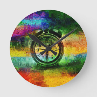 Art of expression and communica | Zazzle_Growshop. Round Clock