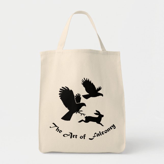 Art of Falconry - Harris Hawks Tote Bag (Front)