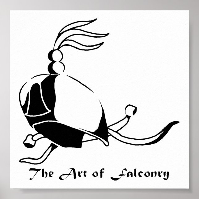 Art of Falconry - Hood Poster (Front)