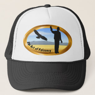 Art of Falconry - Oval Trucker Hat