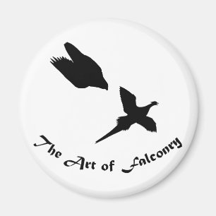 Art of Falconry- Peregrine Falcon Magnet