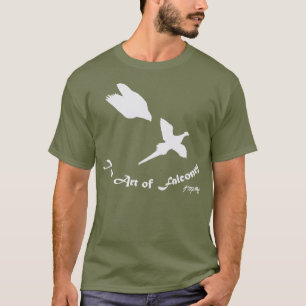 Art of Falconry- Peregrine Falcon T-Shirt