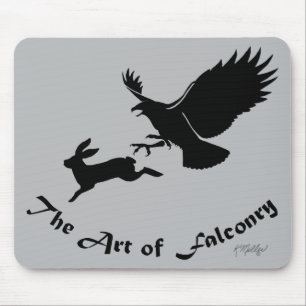Art of Falconry - Red Tail Hawk Mouse Mat