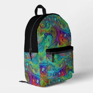 Art of Image Abstraction - seamless pattern 2 Printed Backpack