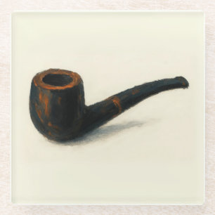 Art of Pipe Glass Coaster