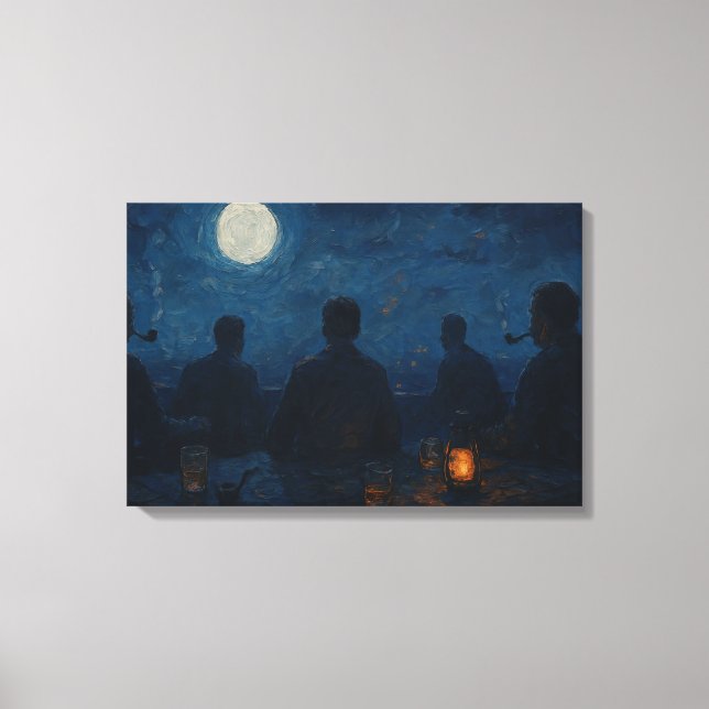 Art of Pipe (Happiness #4) Canvas Print (Front)
