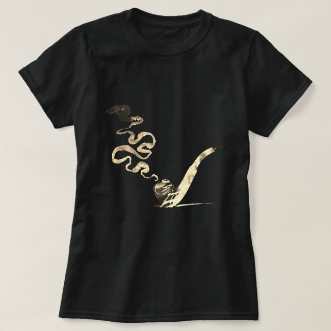 Art of Pipe Smoking (Vintage) T-Shirt (Design Front)
