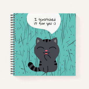 Art of Scratching Illustration Notebook