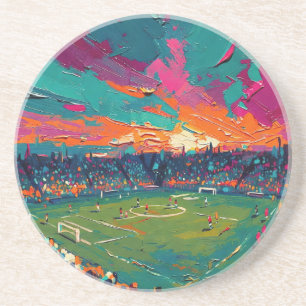 Art of Soccer (#1) Coaster
