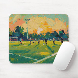 Art of Soccer (#2) Mouse Mat