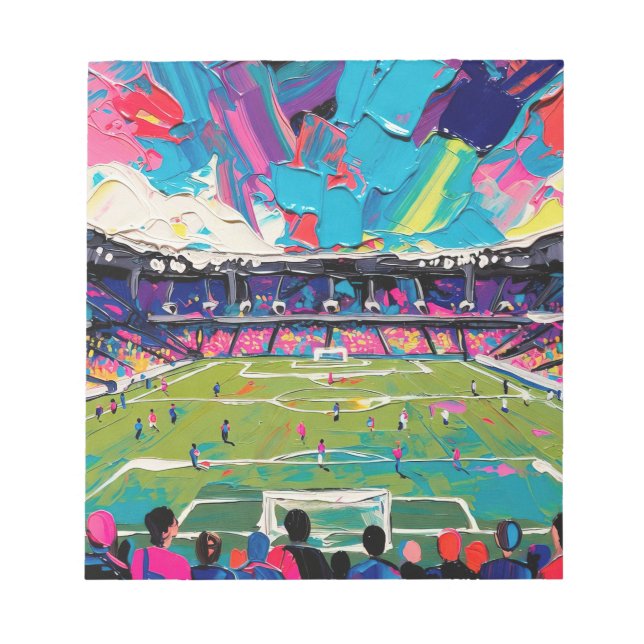Art of Soccer (#3) Notepad (Front)
