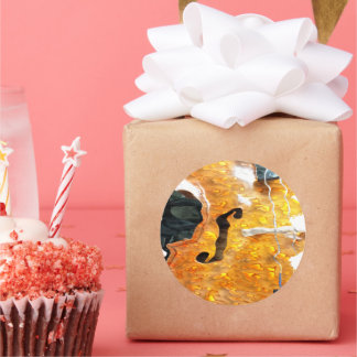 Art of Sound: Cello Classic Round Sticker