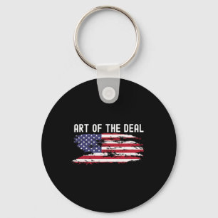 Art Of The Deal Trump Tariff Liberation Day Key Ring
